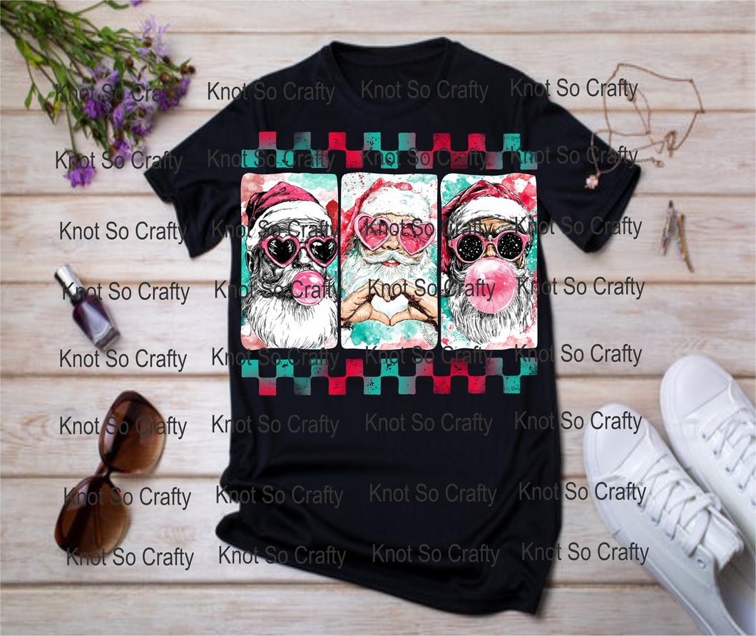 12405-  santa panel frame