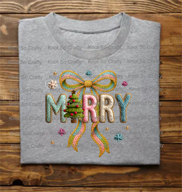 12416- faux yarn MERRY