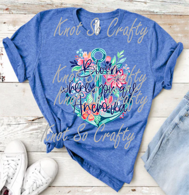 bloom where you are anchored - 4863