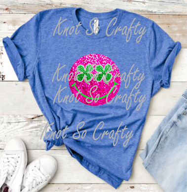 glitter shamrock smile  - 5007