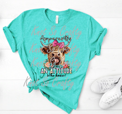 i have an attitude - cow - 5041