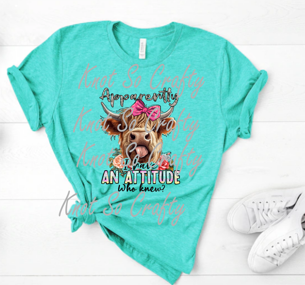 i have an attitude - cow - 5041