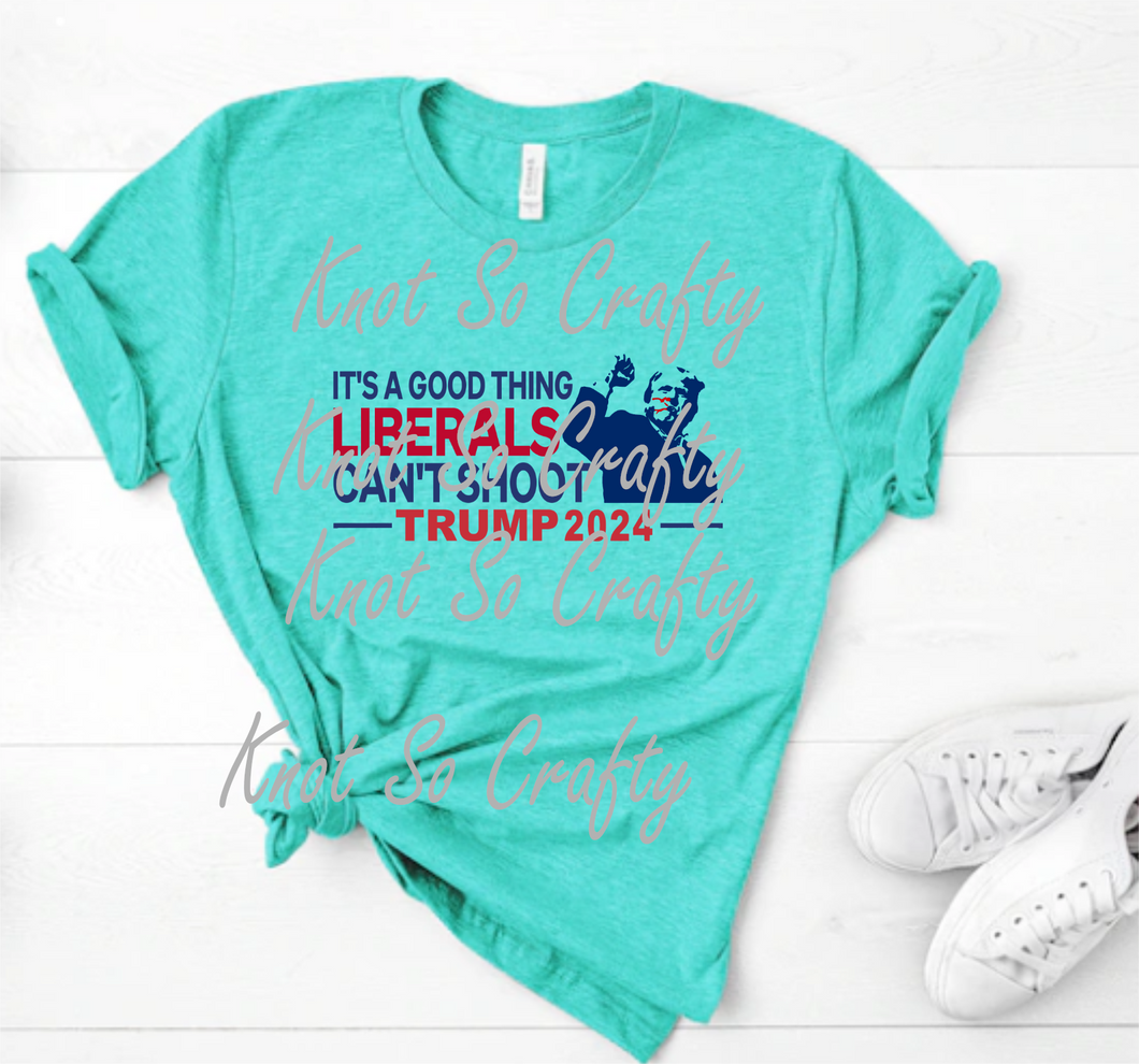 liberals cant shoot - trump - 5056