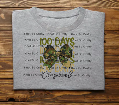 100 days camo bow <6835>