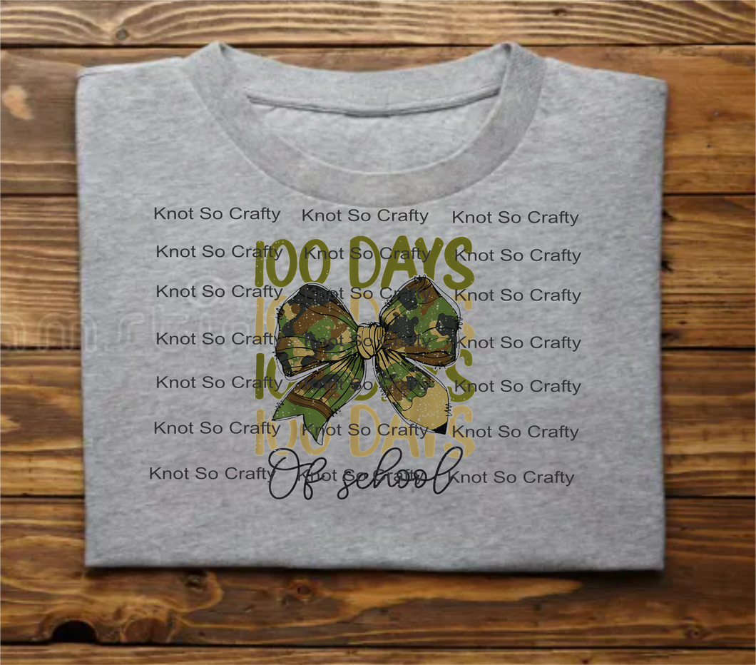 100 days camo bow <6835>