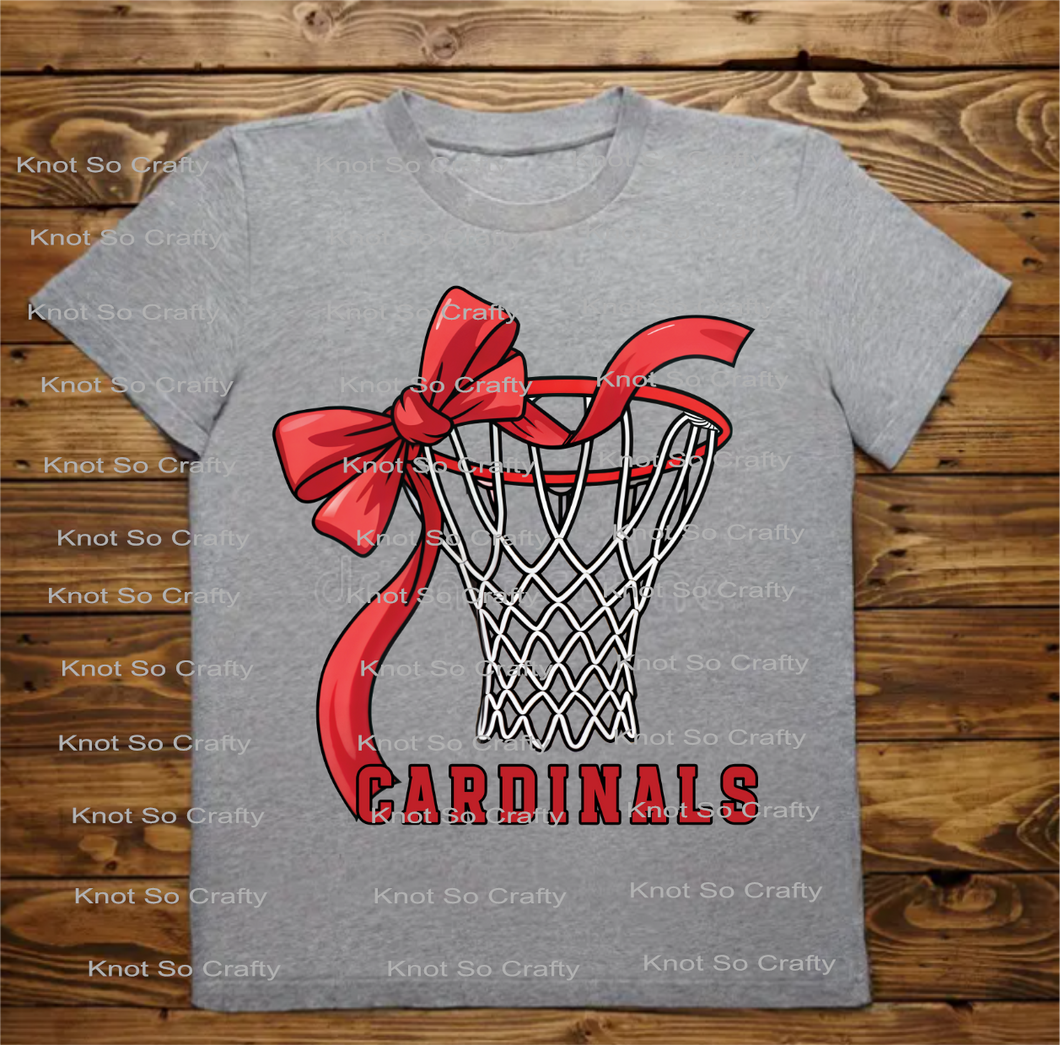 (6945) cardinal hoop - sports