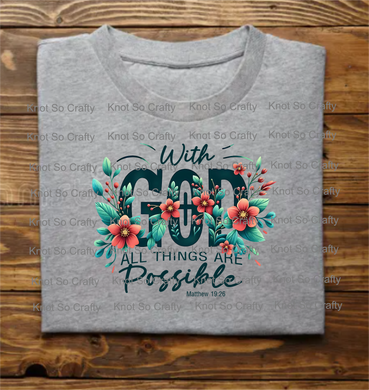 (6974) with god all things are possible - religion