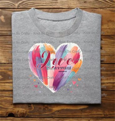 (6975) love never fails - religion