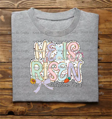 he is risen - easter religion <8232>