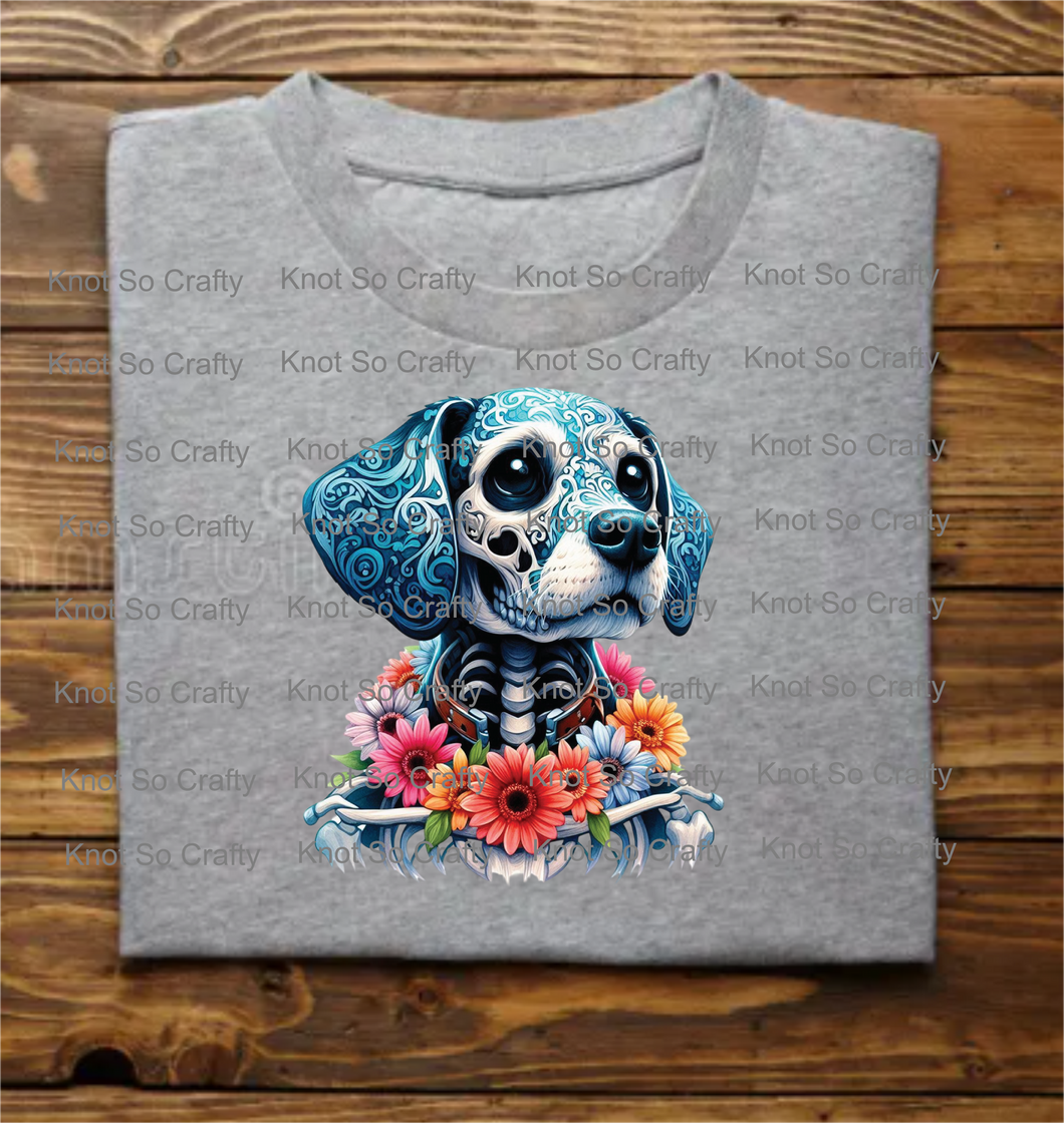 (8968A) day of the dead dog