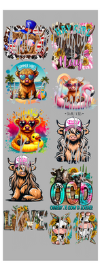 cow 22x60in