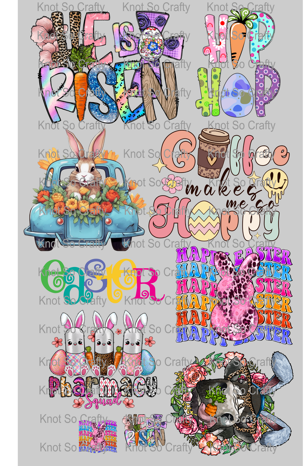Easter premade gangsheet <GS42>