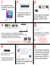 Load image into Gallery viewer, Custom Hat Patches