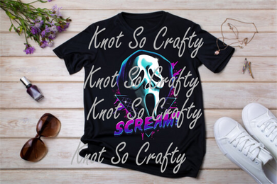 scream halloween - halftone - mv20