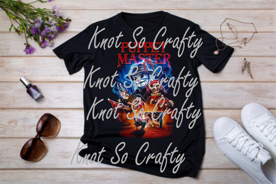 puppet master - halloween - halftone - mv5