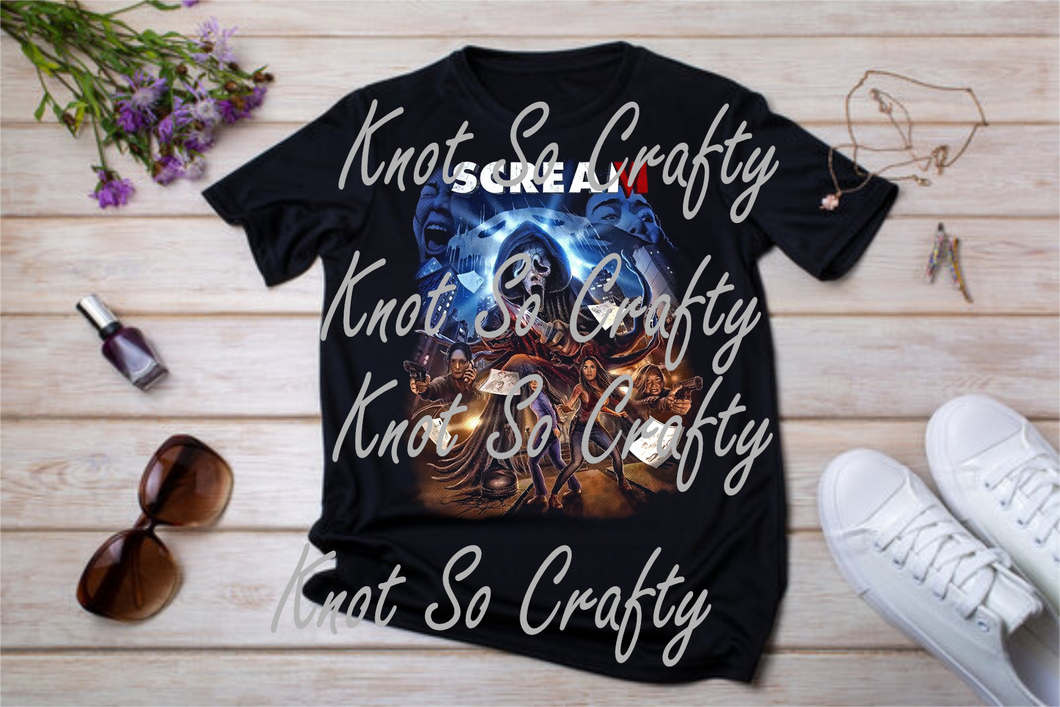 scream halloween - halftone - MV7